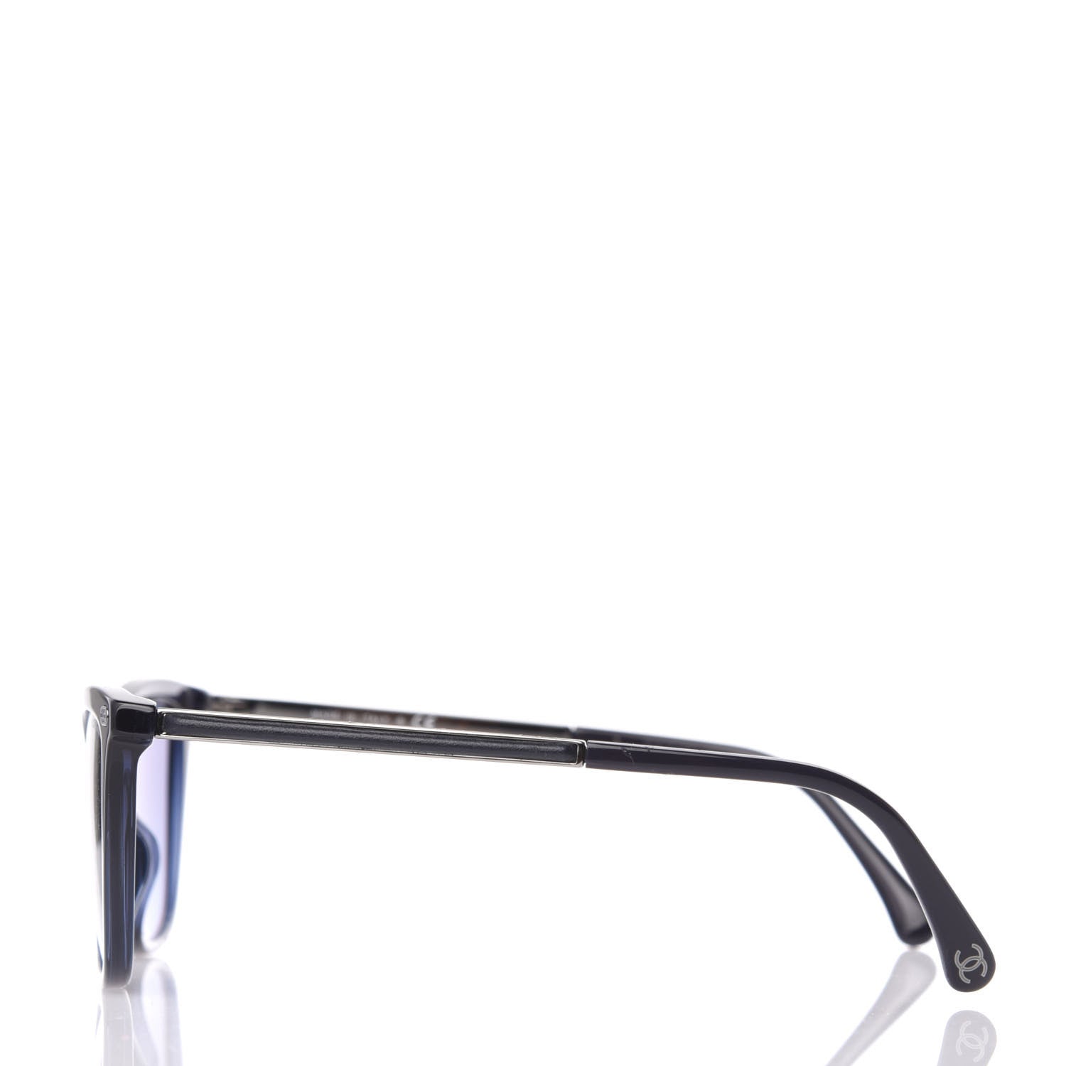 Chanel CC Cat Eye Sunglasses 5437-Q Dark Blue 3 of 8