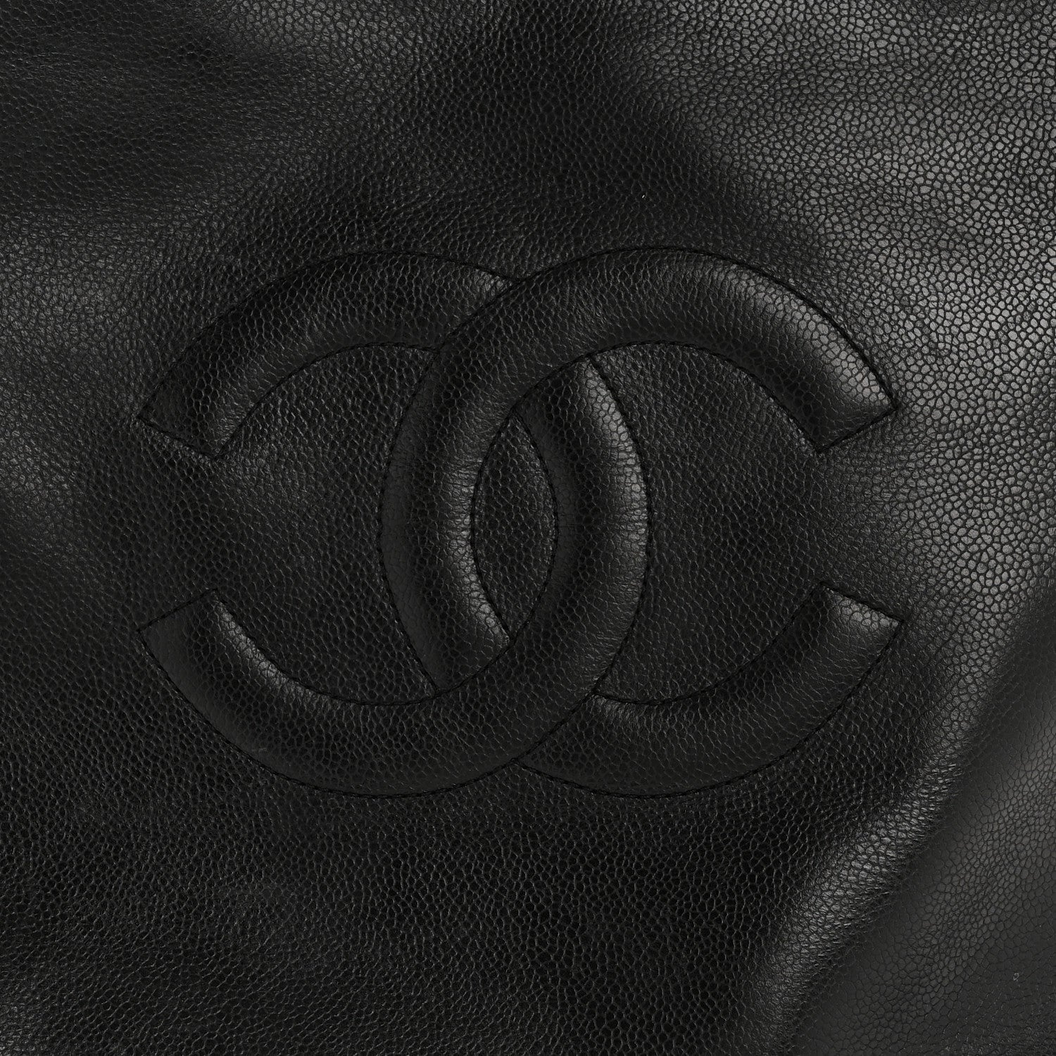 Chanel Caviar CC Timeless Tote Black 9 of 16