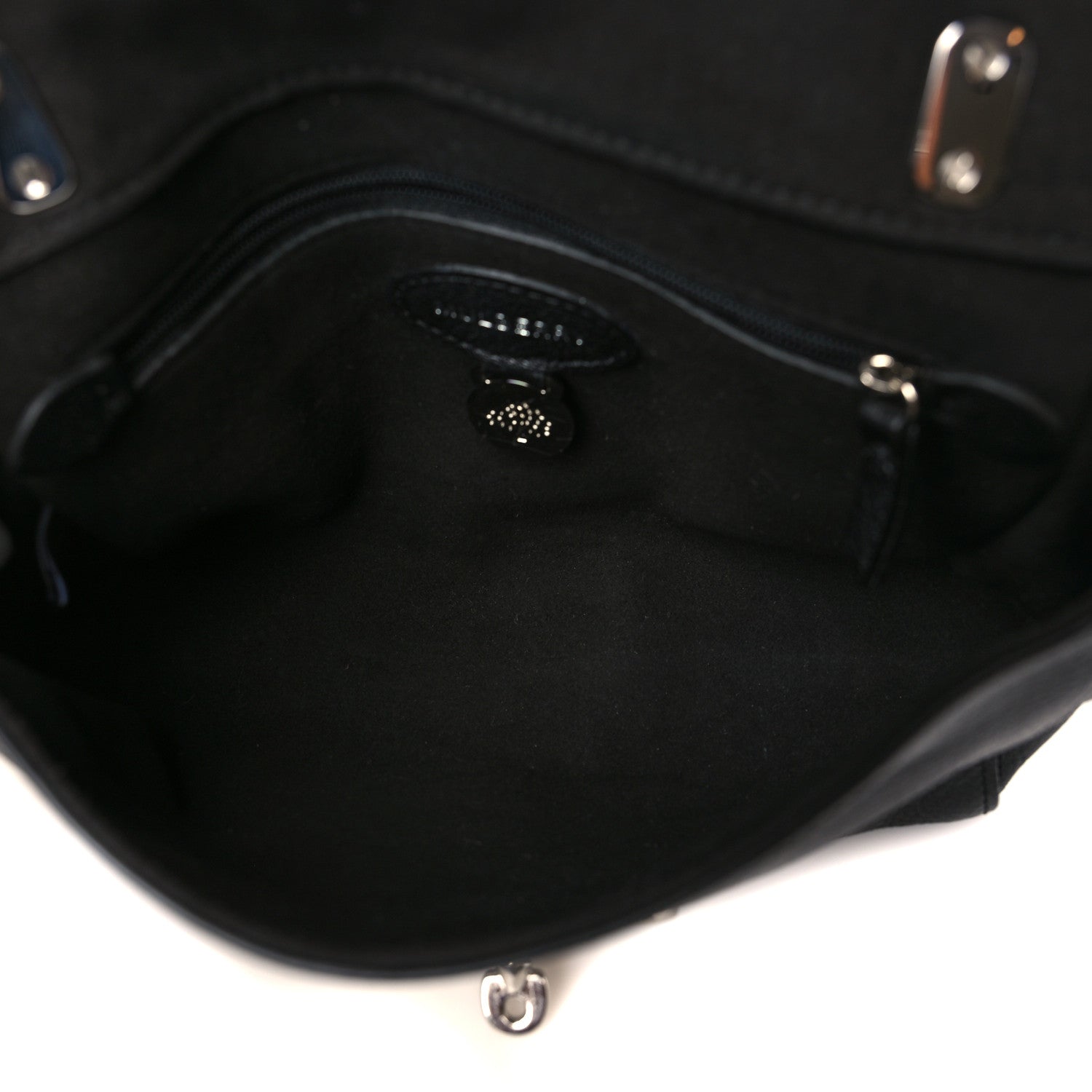 Mulberry Glossy Goatskin Small Lily Flap Black 5 of 9