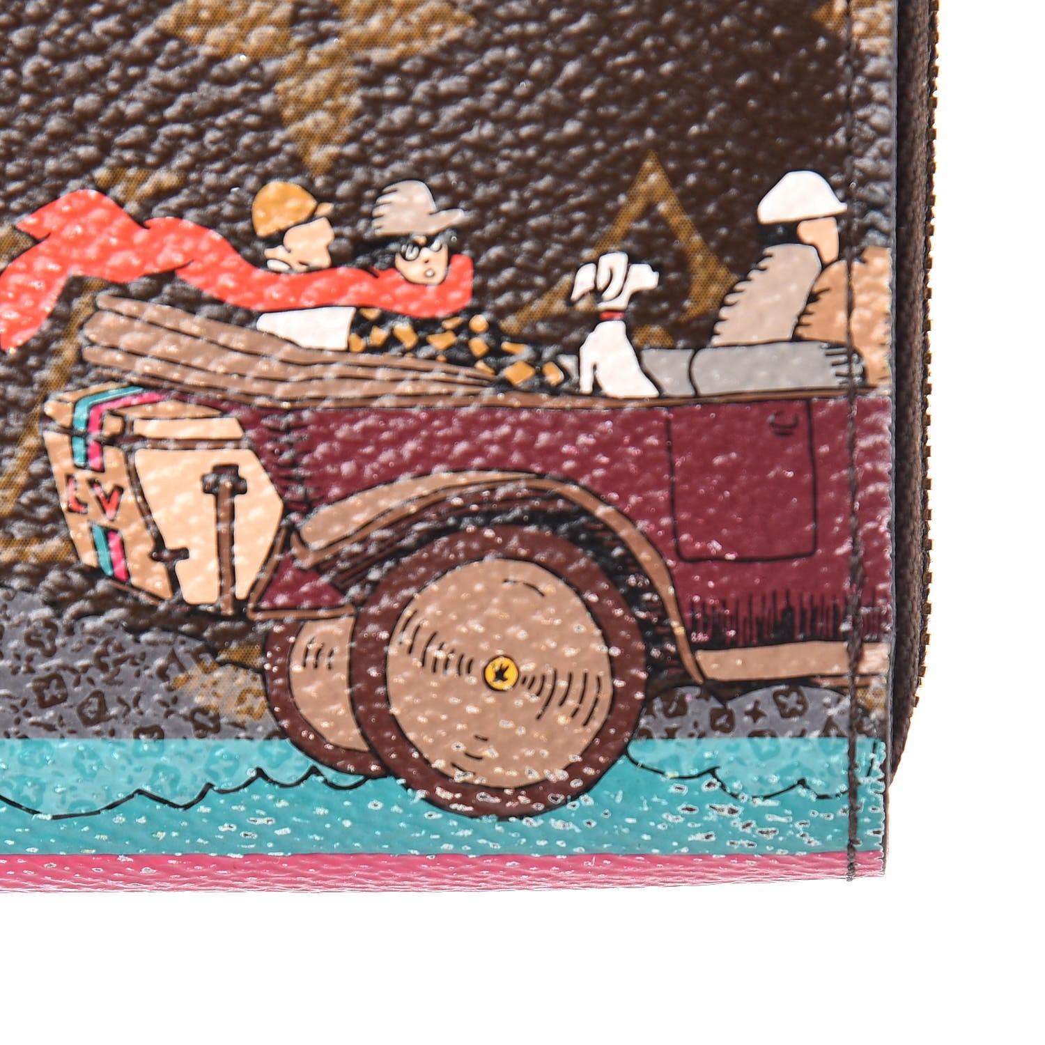 Louis Vuitton Monogram 2015 Christmas Animation Zippy Coin Purse 8 of 10