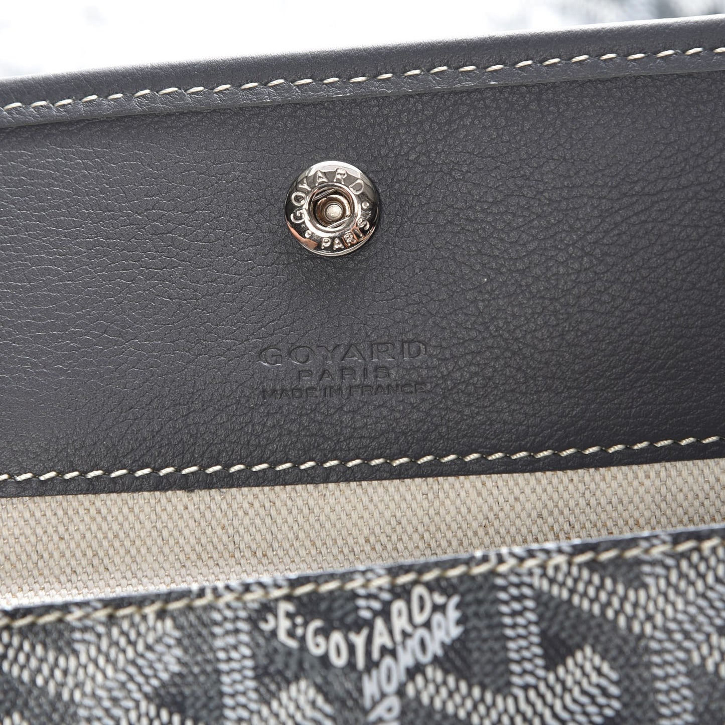 Goyardine Saint Louis PM Grey