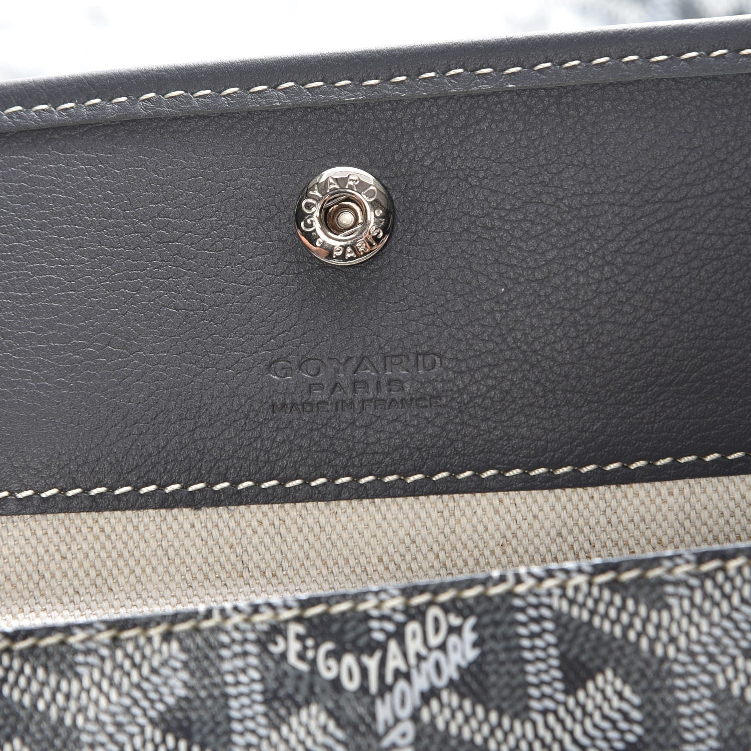 Goyard Goyardine Saint Louis PM Grey 6 of 7