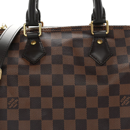 Louis Vuitton Damier Ebene Speedy Bandouliere 25 6 of 10