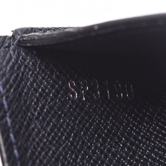 Louis Vuitton Taiga Compact Bi-Fold Wallet Boreal 7 of 13