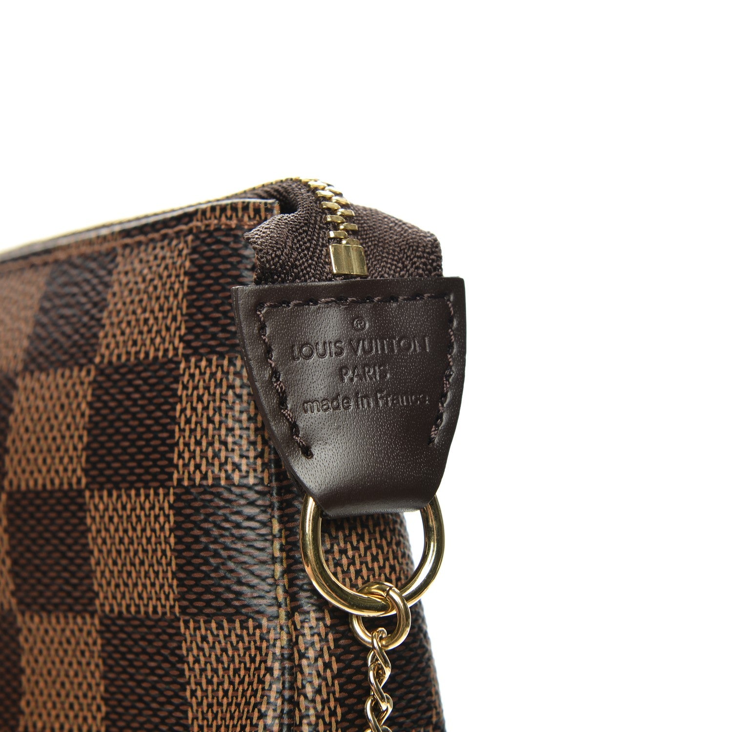 Louis Vuitton Damier Ebene Mini Pochette Accessories 6 of 7