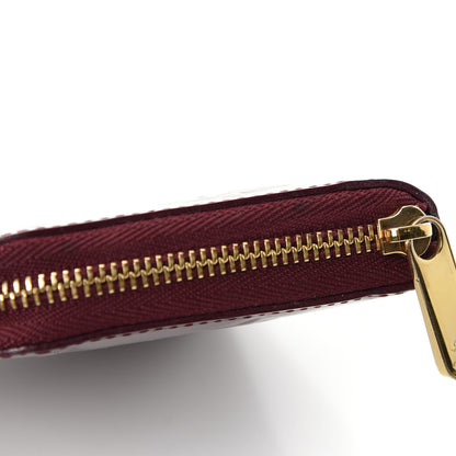 Louis Vuitton Vernis Zippy Coin Purse Wallet Rouge Fauviste 7 of 9
