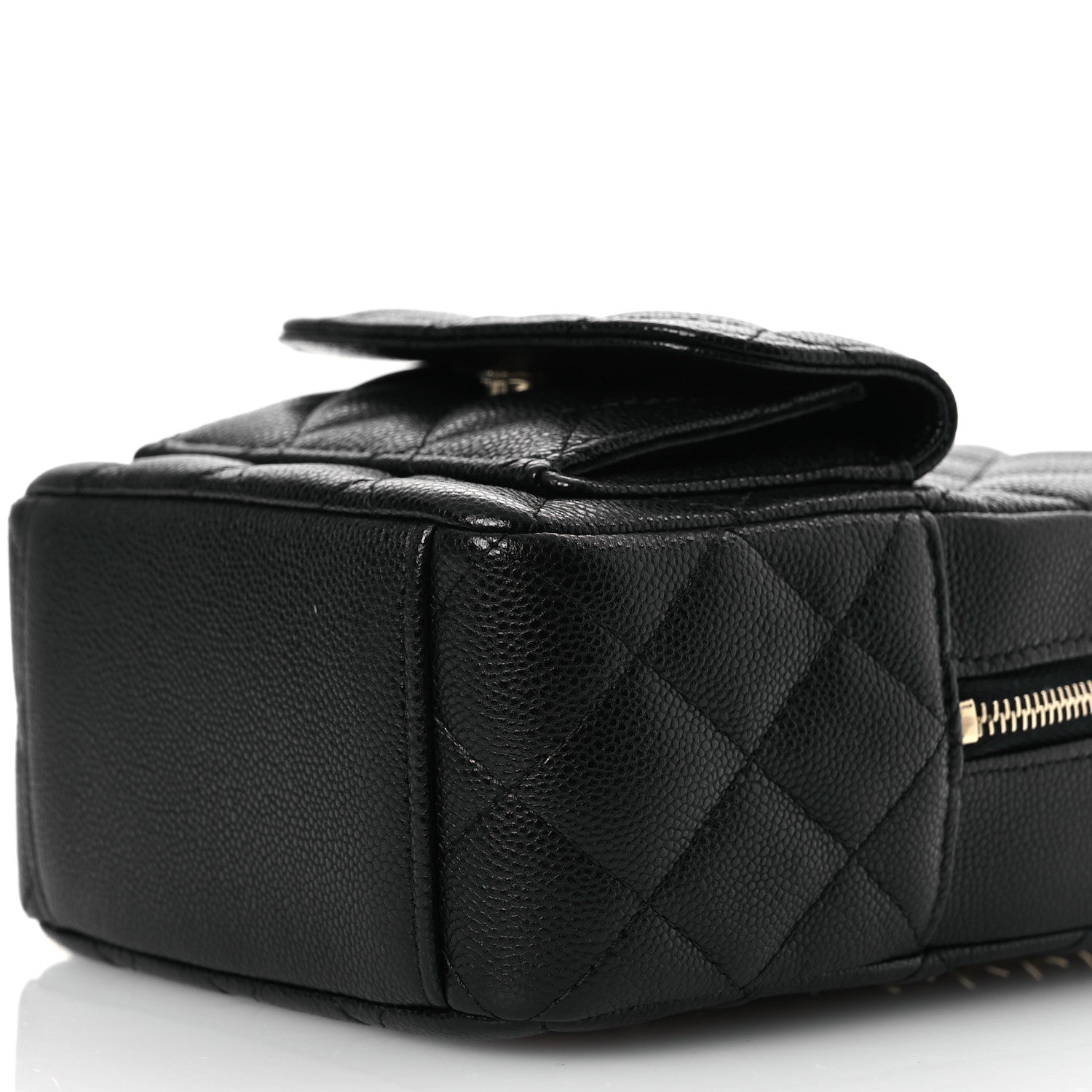 Chanel Caviar Quilted CC Mini Classic Backpack Black 11 of 13