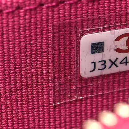 Chanel Caviar Quilted Zip Coin Purse Fuschia 7 of 8