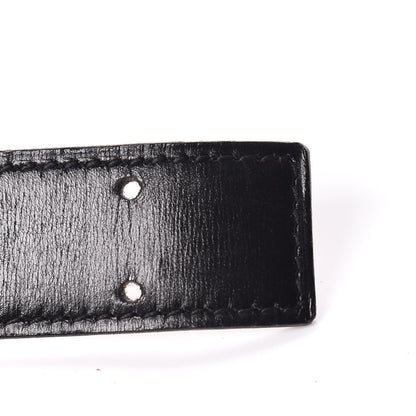 Hermes Box Chamonix 24mm Mini Constance Belt 70 Black Natural 7 of 8