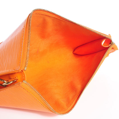 Louis Vuitton Epi Pochette Accessories 24 Mandarin 6 of 7