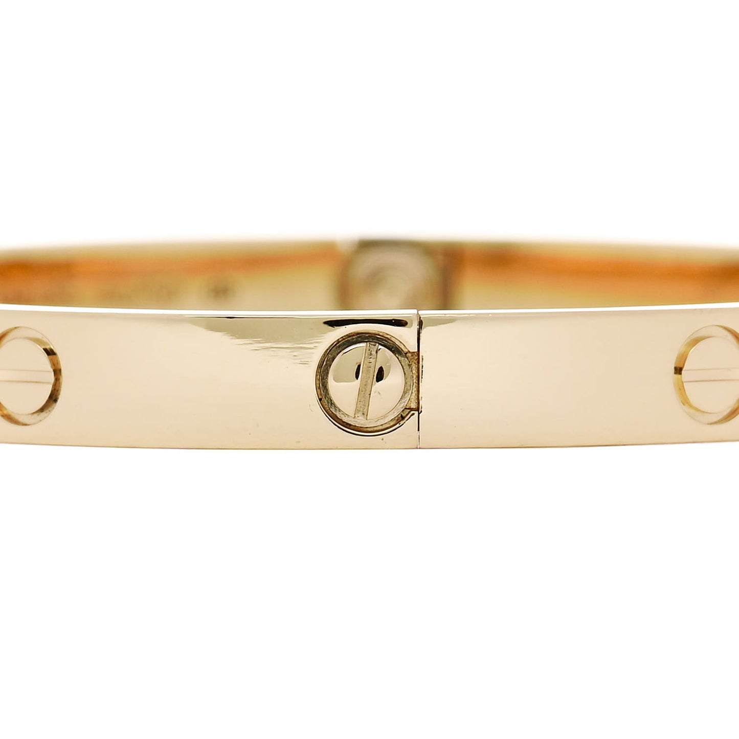 18K Yellow Gold LOVE Bracelet 19