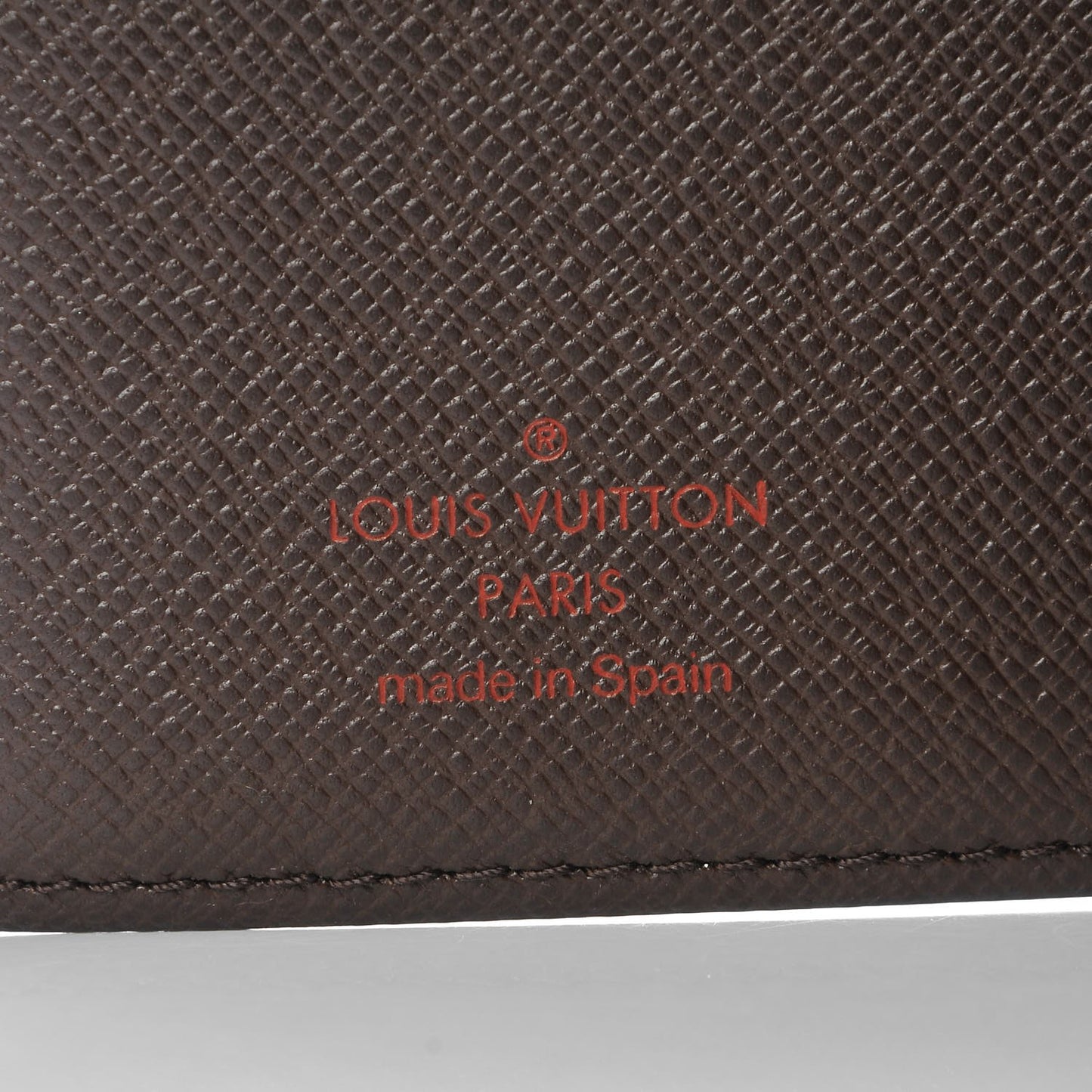 Damier Ebene Small Ring Agenda Cover