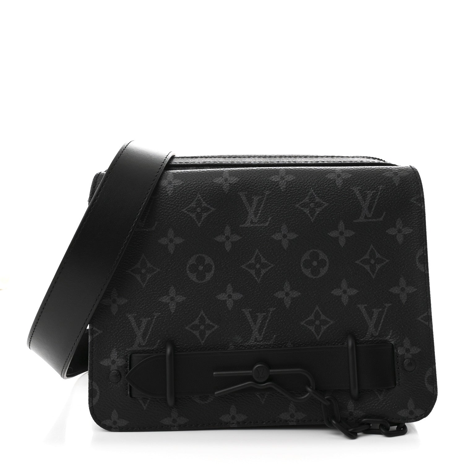 Louis Vuitton Monogram Eclipse Steamer Messenger 1 of 9