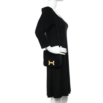 Hermes Veau Doblis Constance 18 Black 2 of 13