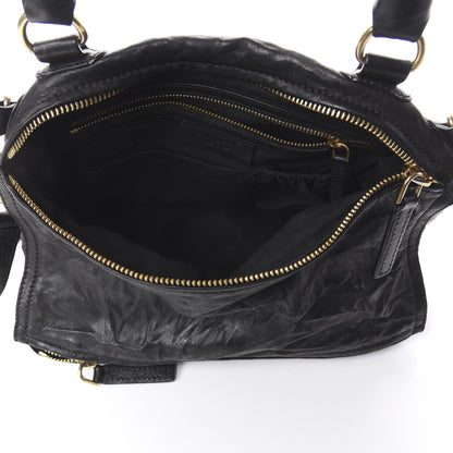 Givenchy Tumbled Sheepskin Medium Pandora Bag Black 4 of 8