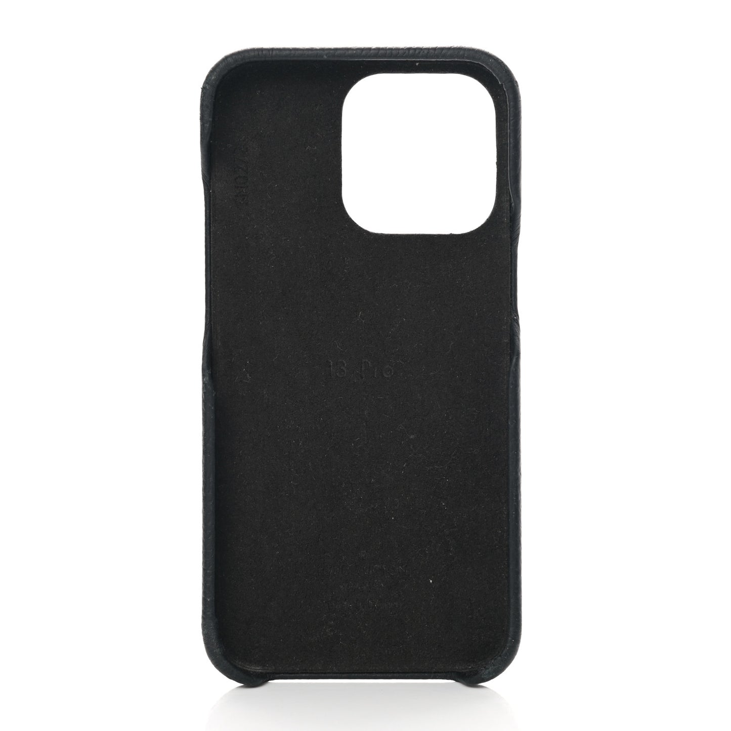 Monogram iPhone 13 Pro Bumper Black