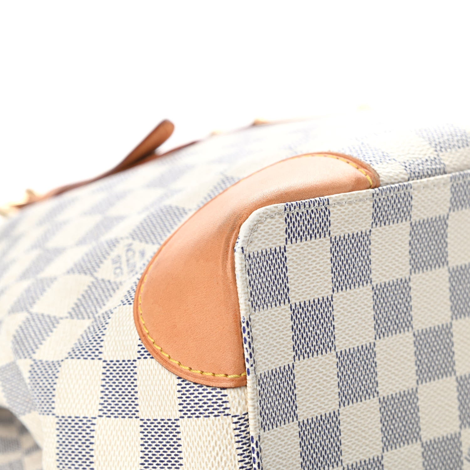 Louis Vuitton Damier Azur Hampstead MM 9 of 14