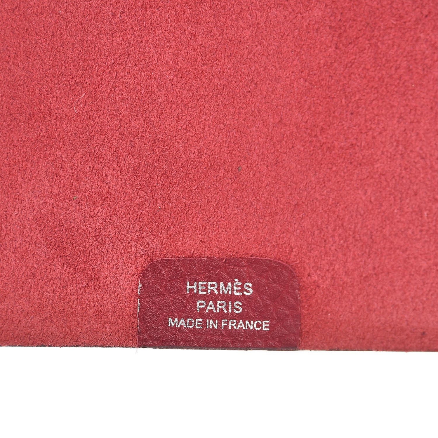 Hermes Togo Ulysse MM Notebook Cover Rubis 6 of 12