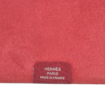 Hermes Togo Ulysse MM Notebook Cover Rubis 6 of 12