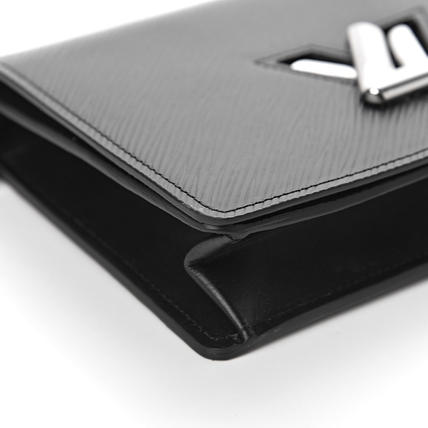Louis Vuitton Epi Twist Belt Chain Wallet Black 7 of 10