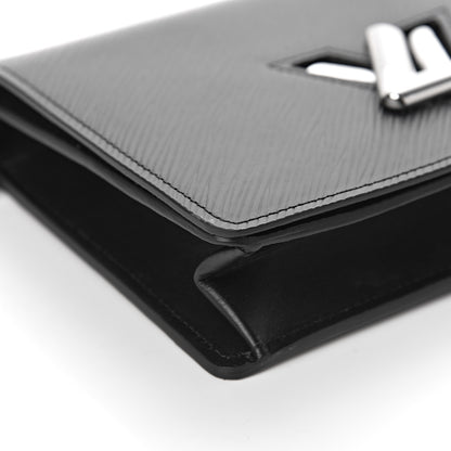 Louis Vuitton Epi Twist Belt Chain Wallet Black 7 of 10