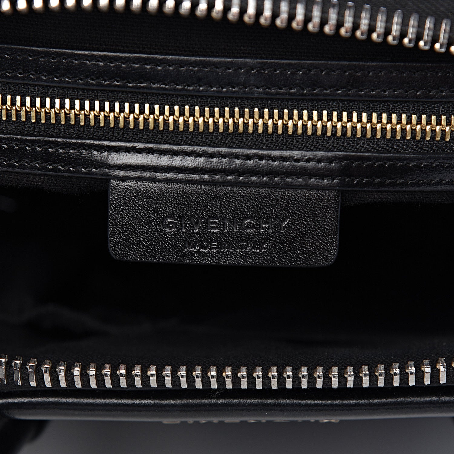 Givenchy Shiny Lord Calfskin Medium Antigona Black 6 of 14