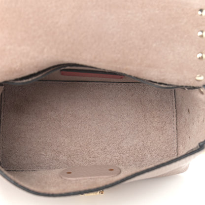Valentino Garavani Pebbled Calfskin Mini Rockstud Crossbody Bag Poudre 5 of 13