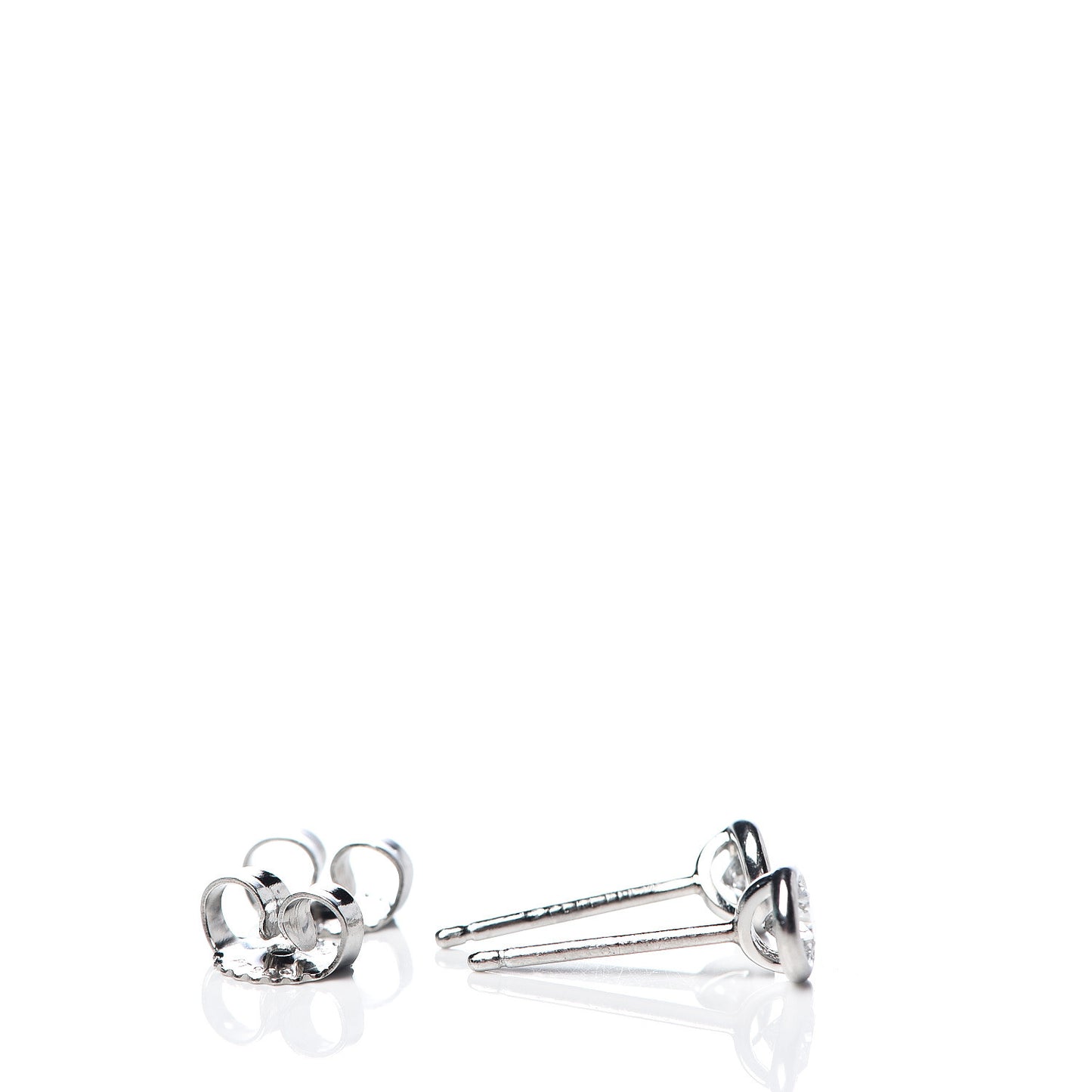 Platinum Diamond .28ctw Elsa Peretti Diamonds By The Yard Earrings