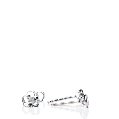 Tiffany Platinum Diamond .28ctw Elsa Peretti Diamonds By The Yard Earrings 3 of 4