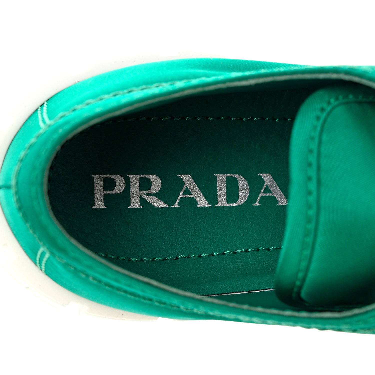 Prada Re-Nylon Gabardine Triangle Logo Double Wheel 50mm Sneakers 37.5 Assenzio 7 of 10