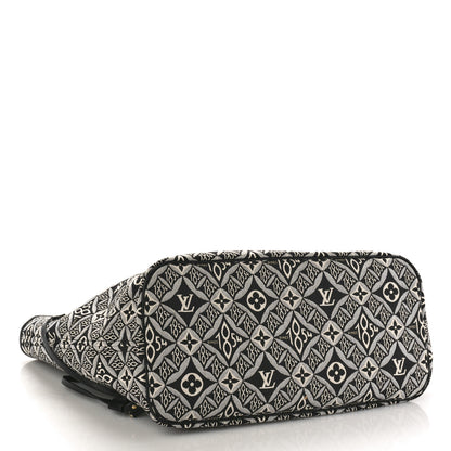 Louis Vuitton Jacquard Since 1854 Neverfull MM Grey 5 of 9