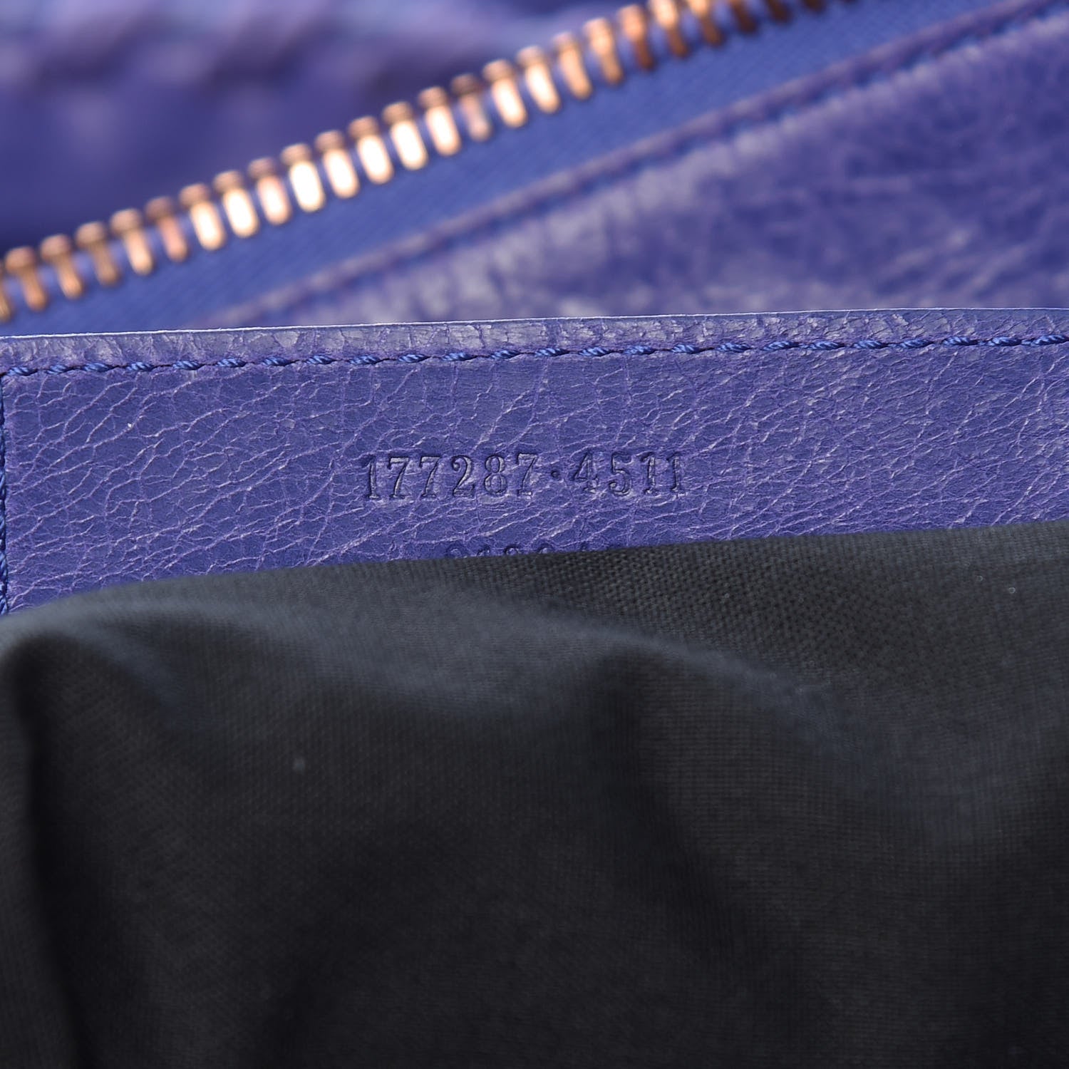 Balenciaga Agneau Giant 21 Rose Gold Hardware Weekender Bleu Lavande 7 of 14