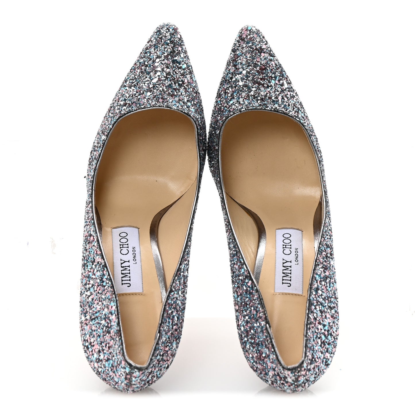 Coarse Glitter Romy 100 Pumps 38 Bubblegum