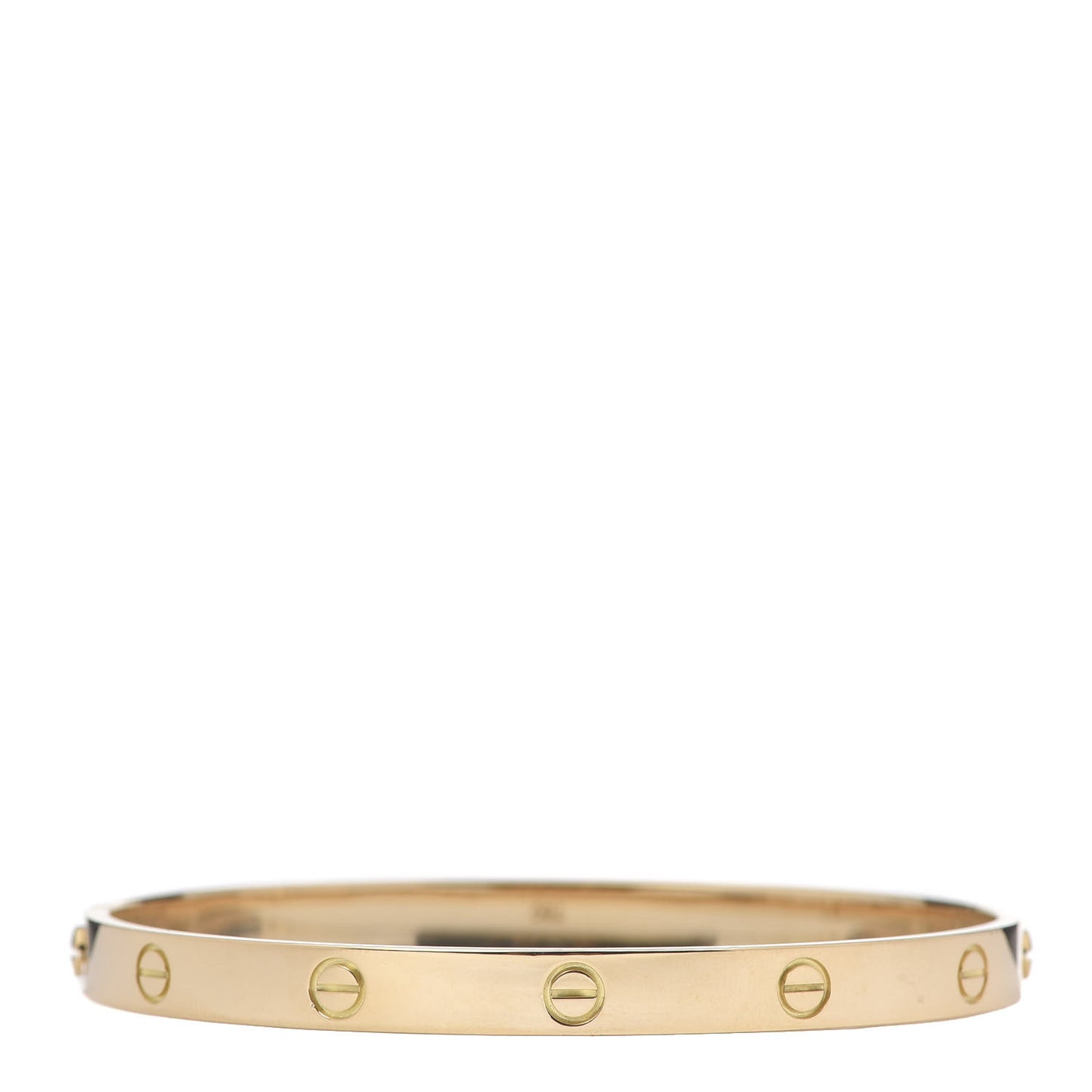 18K Yellow Gold LOVE Bracelet 21