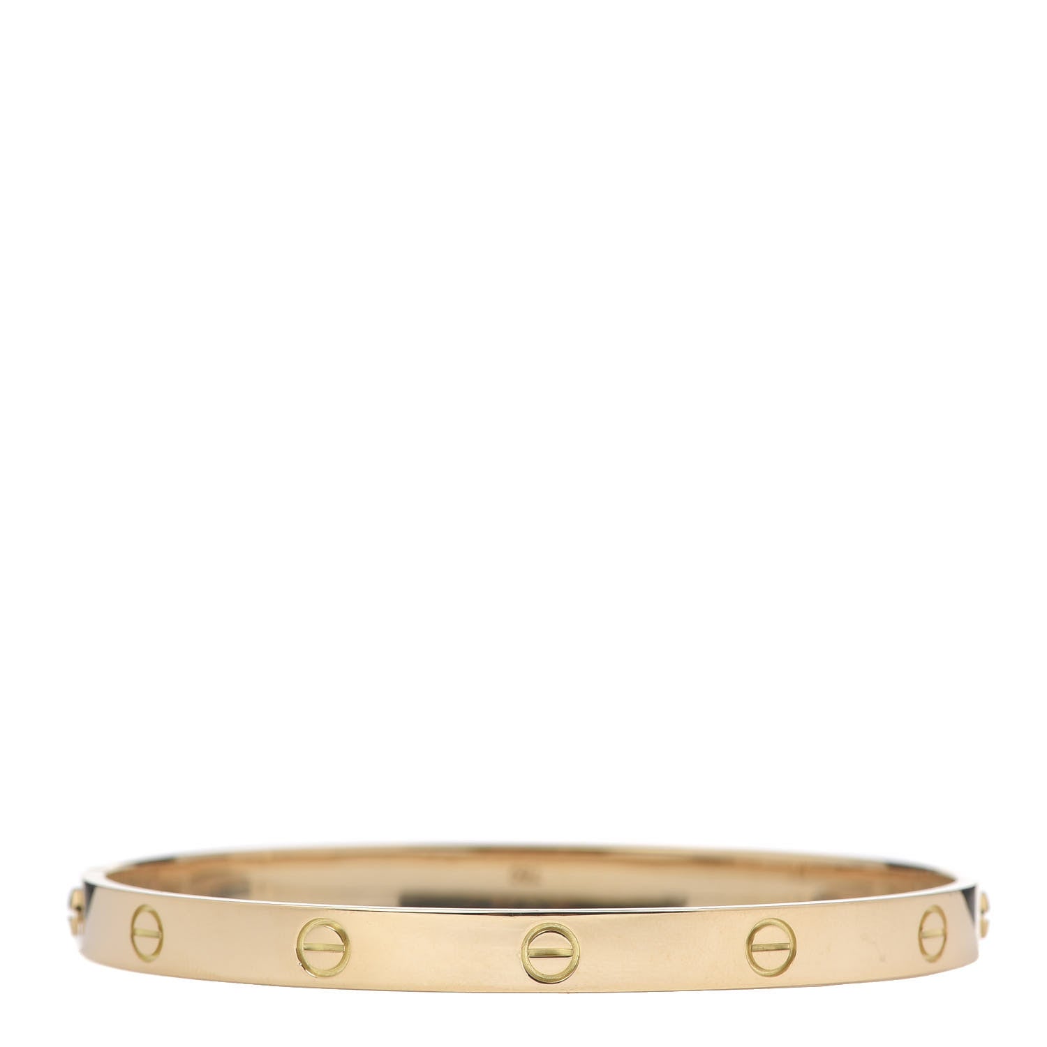 Cartier 18K Yellow Gold LOVE Bracelet 21 1 of 5