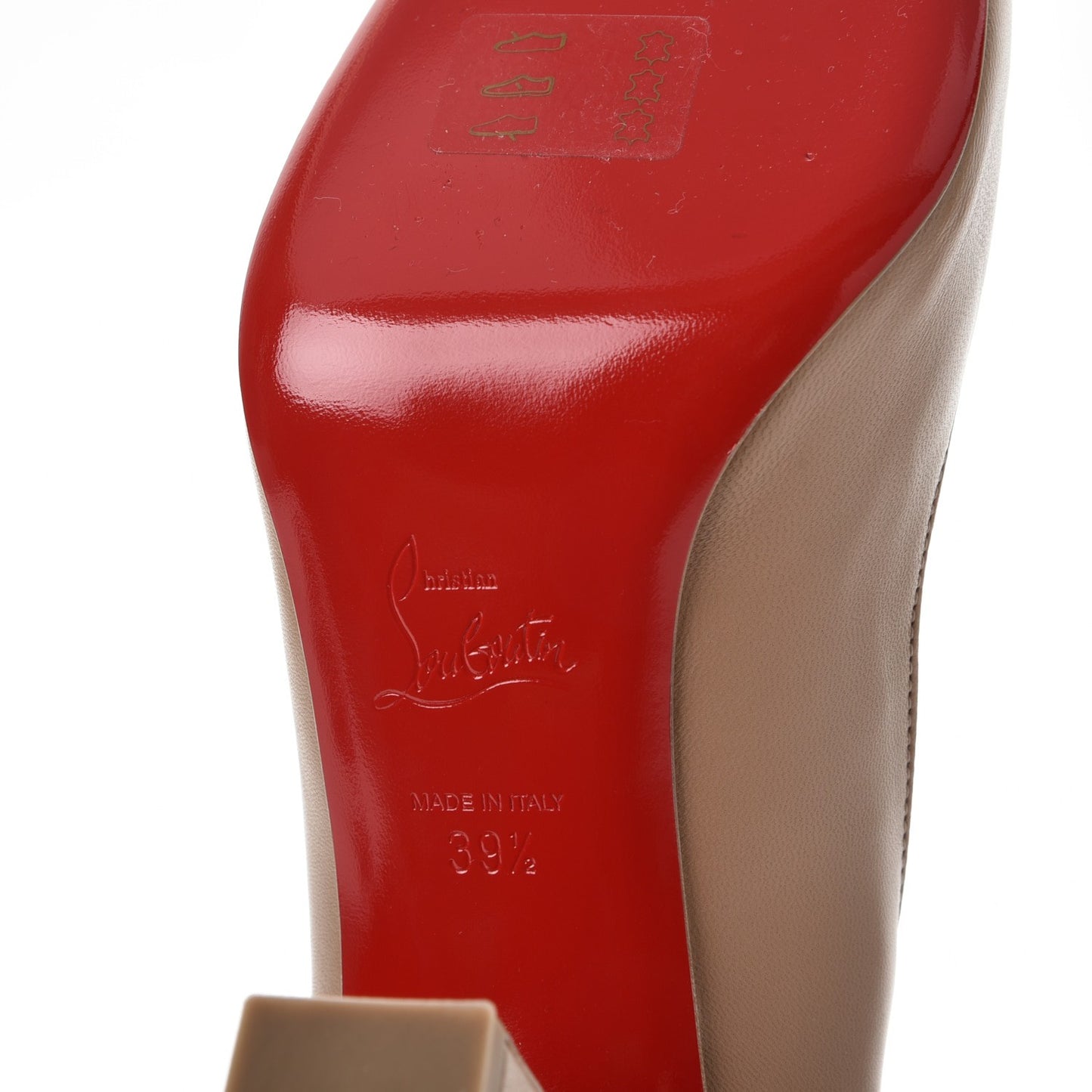 Nappa Viva 85 Pumps 39.5 Nude