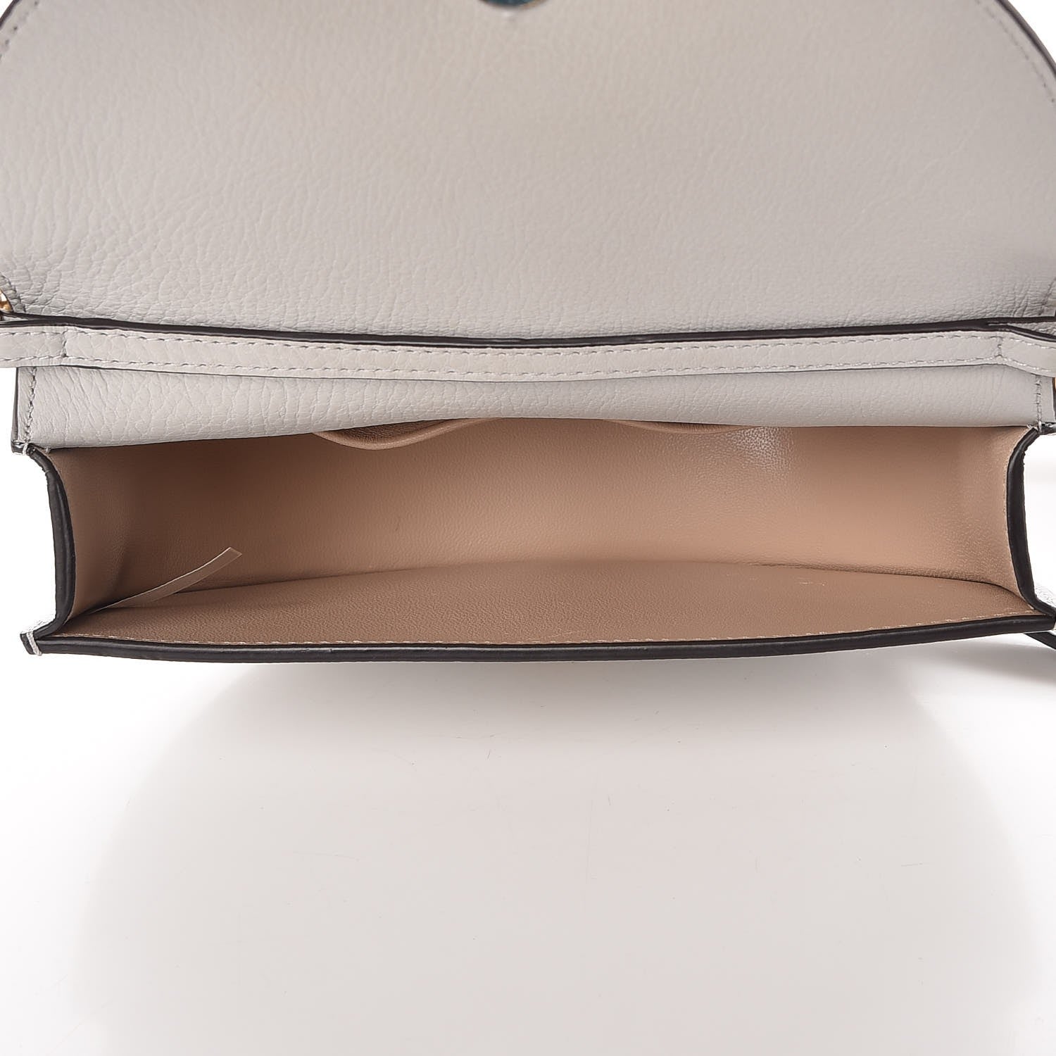 Chloe Calfskin Small Nile Bracelet Minaudiere Bag Airy Grey 5 of 10