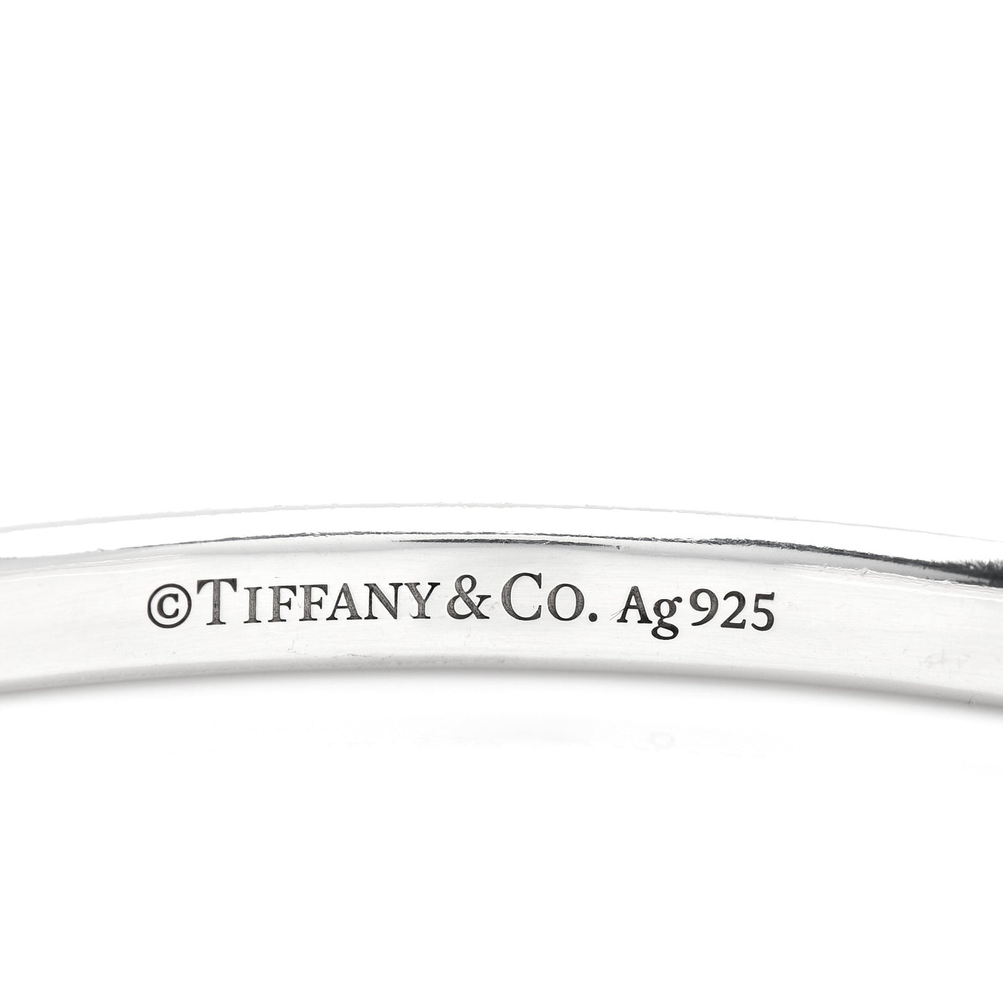 Sterling Silver Narrow Makers Cuff Bracelet