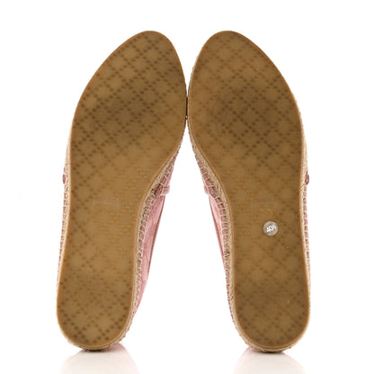 Gucci Monogram Espadrilles 40.5 Soft Pink 5 of 11