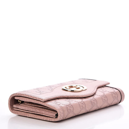Gucci Guccissima Sukey Continental Wallet Pink 4 of 8