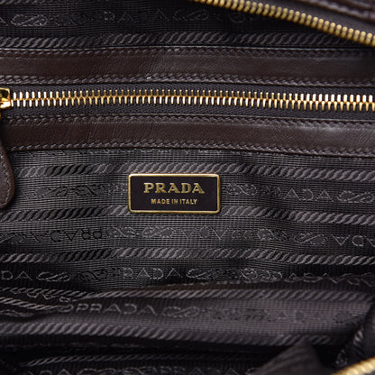 Prada Nappa Gaufre Dome Satchel Caffe 6 of 12