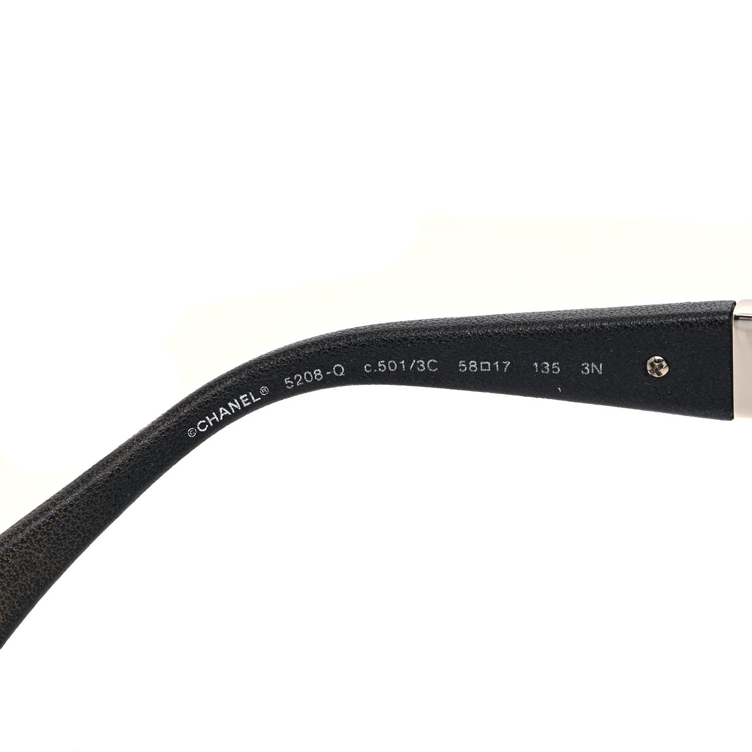 Chanel Acetate Chain Sunglasses 5208-Q Black 5 of 7