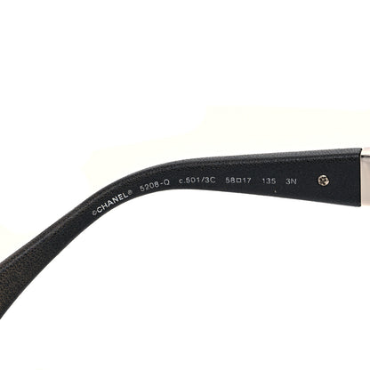 Chanel Acetate Chain Sunglasses 5208-Q Black 5 of 7