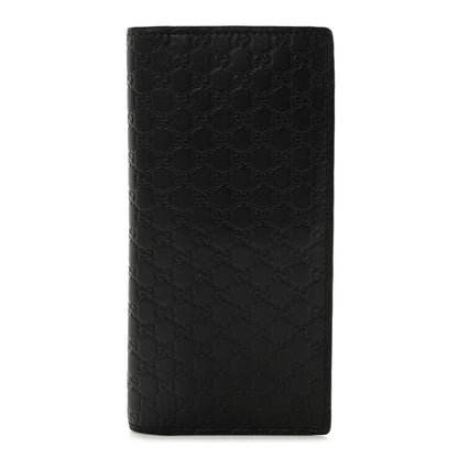 Gucci Microguccissima Bi-Fold Organizer Wallet Black 1 of 11