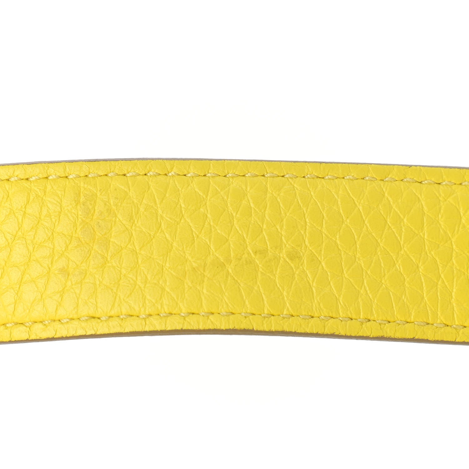Hermes Taurillon Clemence Mini Lindy 20 Lime 13 of 15