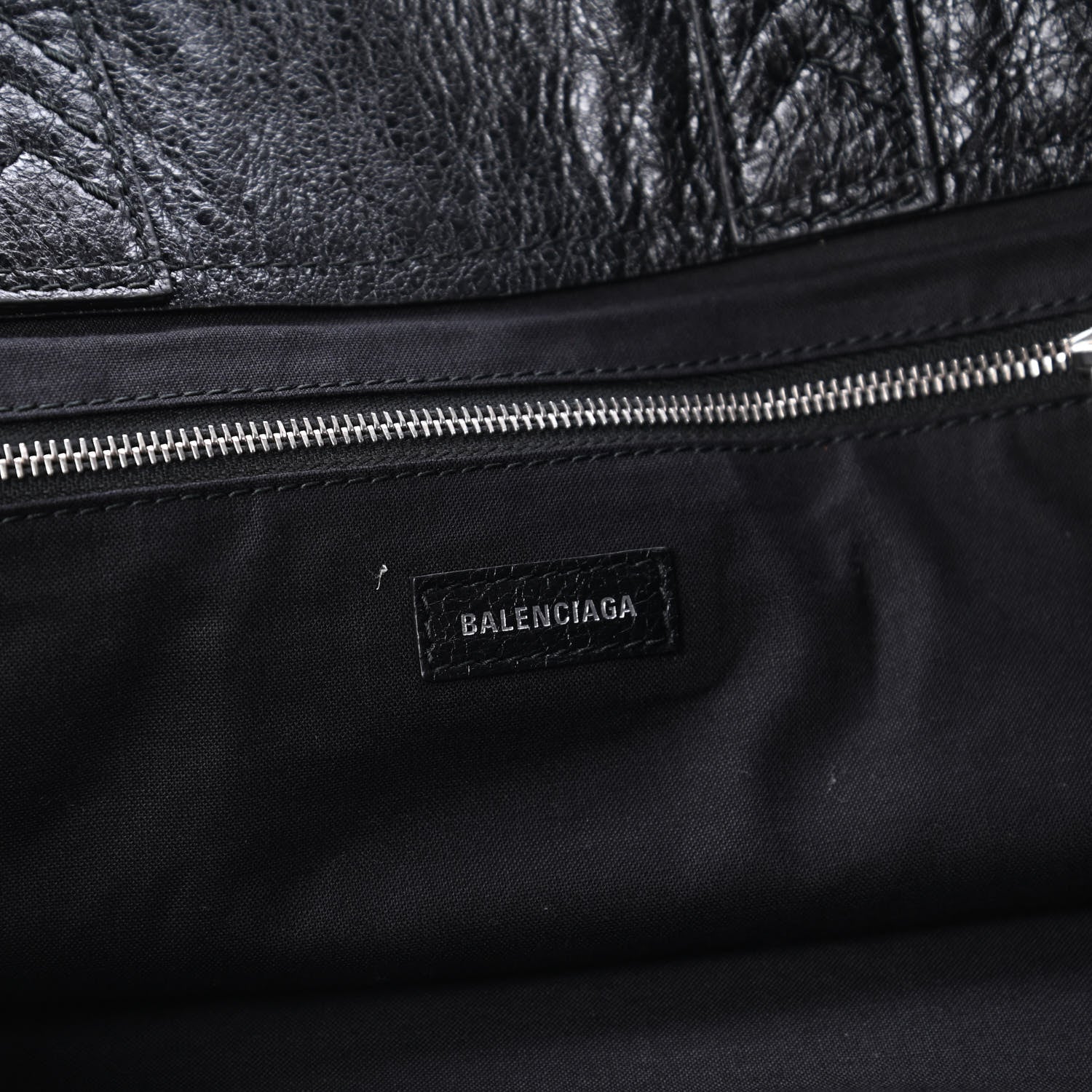 Balenciaga Agneau I Love Techno Supermarket Shopper L Black Multicolor 8 of 10