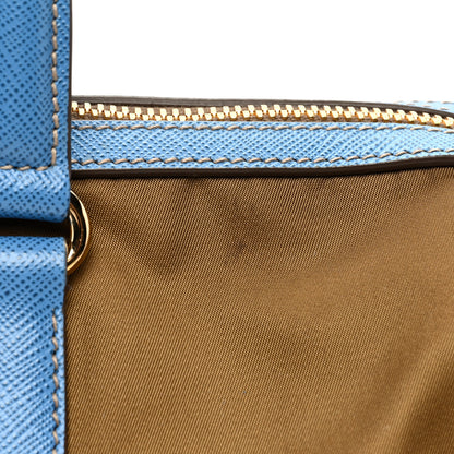 Prada Re-Nylon Saffiano Medium Re-Edition 1978 Top Handle Bag Sughero Wave 11 of 11