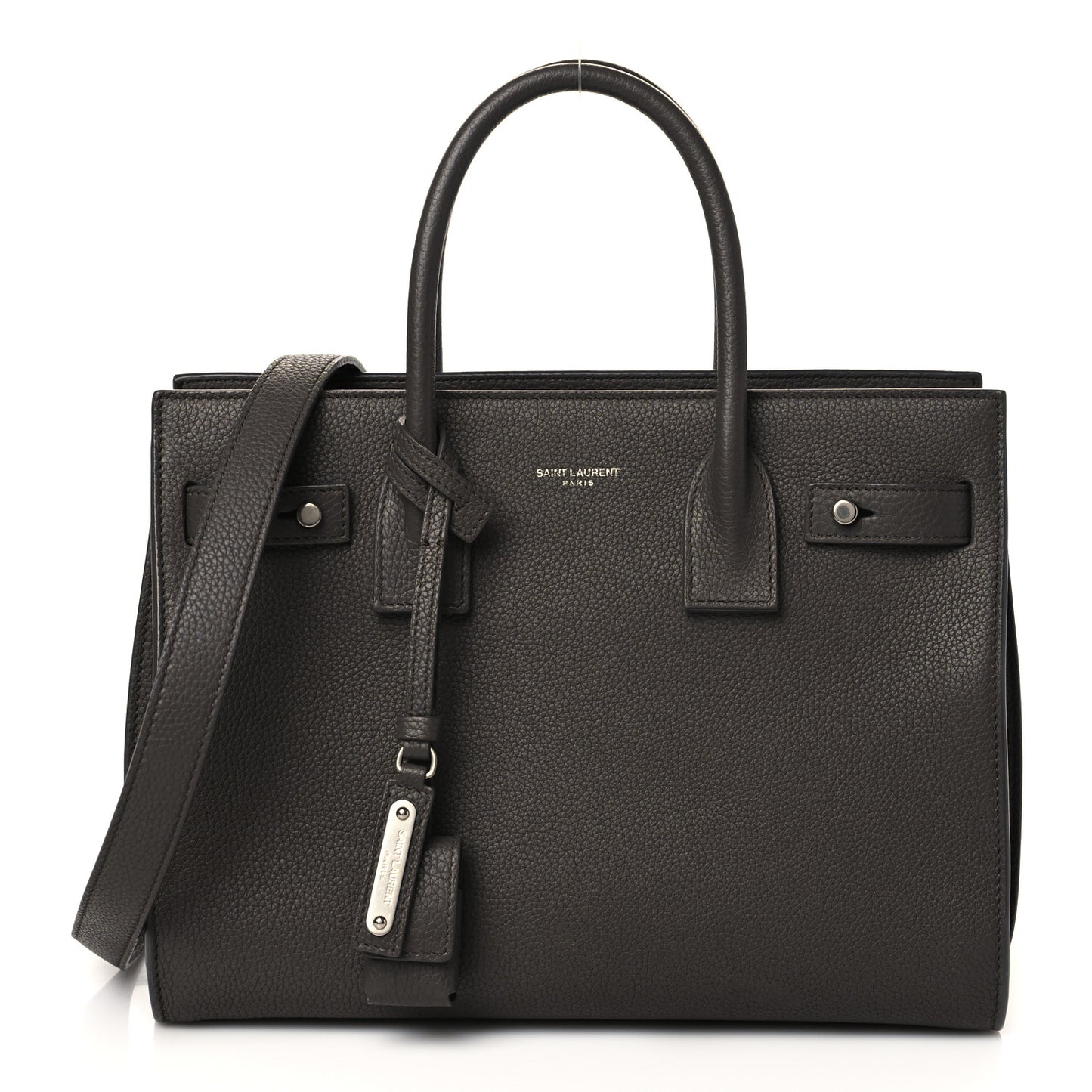 Grained Calfskin Baby Sac De Jour Supple Bronze