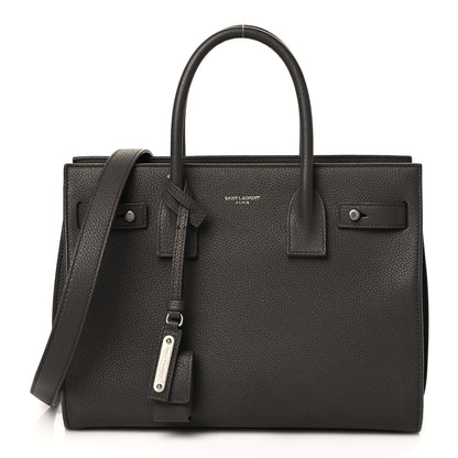 Saint Laurent Grained Calfskin Baby Sac De Jour Supple Bronze 1 of 10