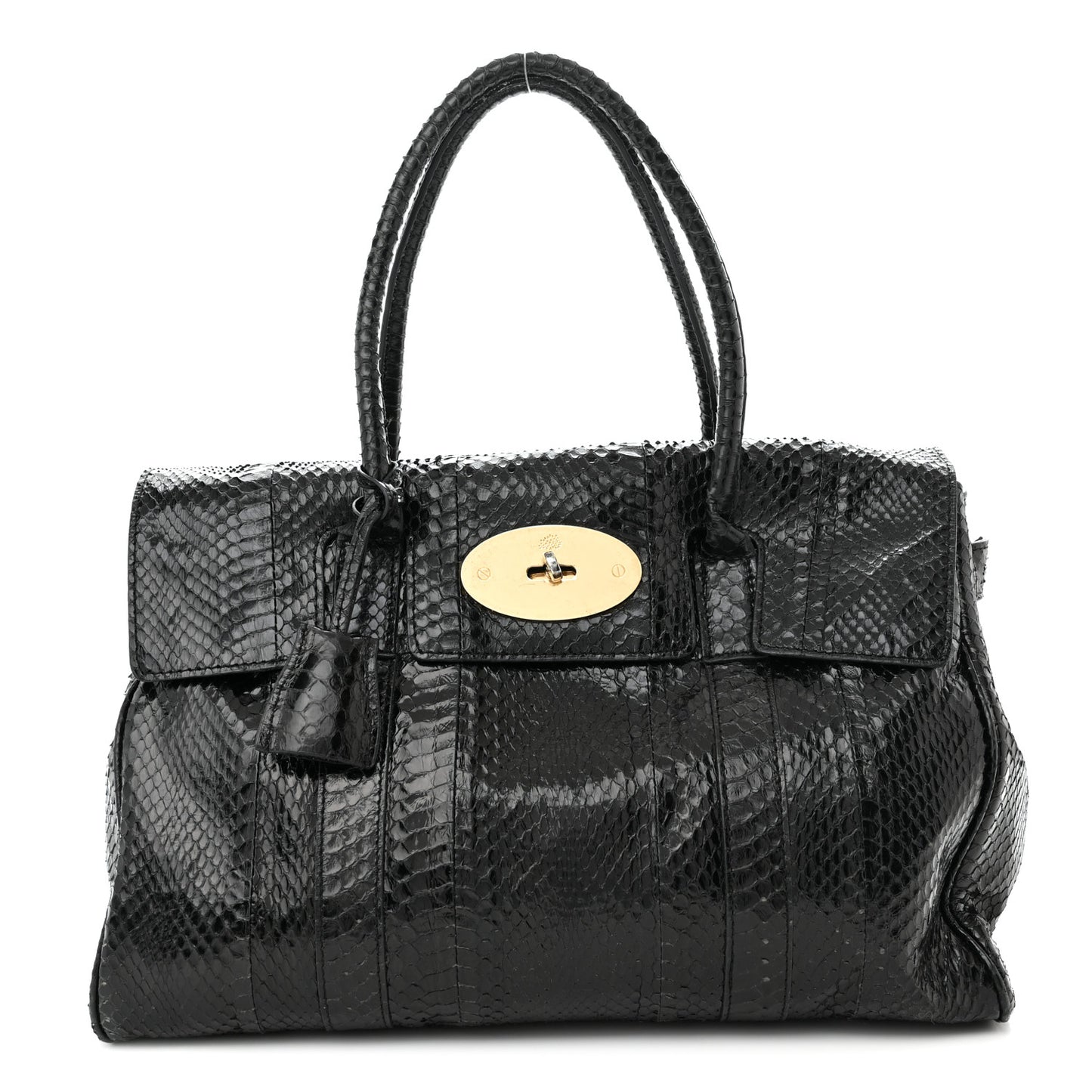 Silky Snake Print Bayswater Black